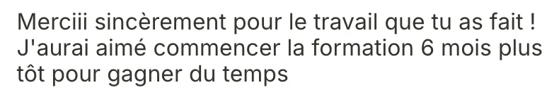 Preuve de Cloé : 5500€ après 3 mois